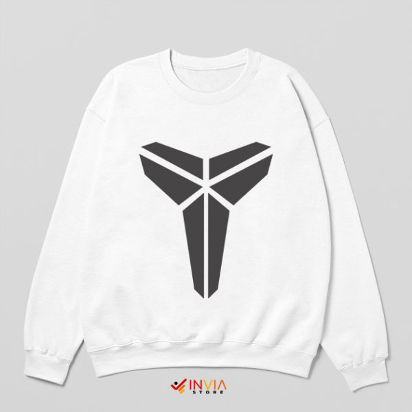 Merch Logo Black Mamba Kobe White Sweatshirt