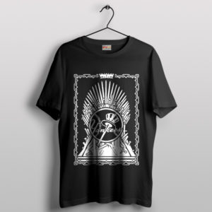 New Yankees War of Thrones Black T-Shirt GOT Symbol