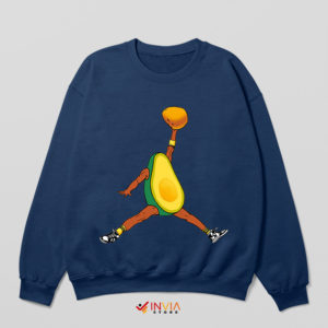 Nutrition Avocado Air Jordan Navy Sweatshirt