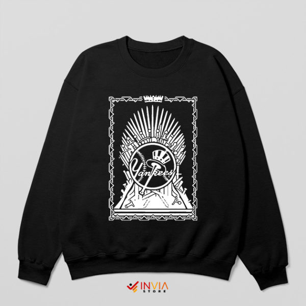 Sports Yankees Iron Throne Black Sweatshirt GOT New York