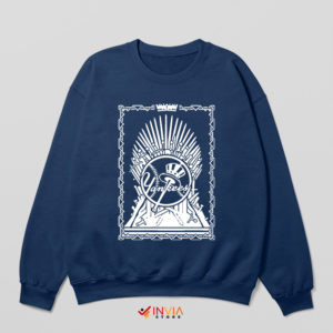 Sports Yankees Iron Throne Navy Sweatshirt GOT New York