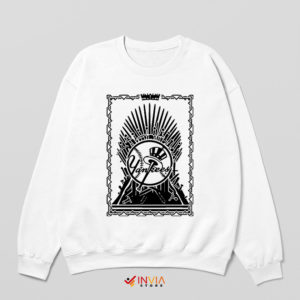 Sports Yankees Iron Throne White Sweatshirt GOT New York