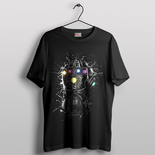 Thanos Infinity Gauntlet Hand Comic T shirt Endgame