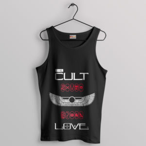 The Cult Albums Love Black Tank Top Rock Band