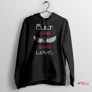 The Cult Band Love Album Black Hoodie Concert