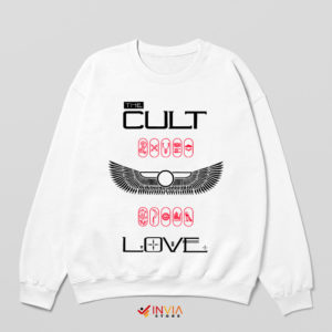 The Cult Discography Love Album Sweatshirt Music