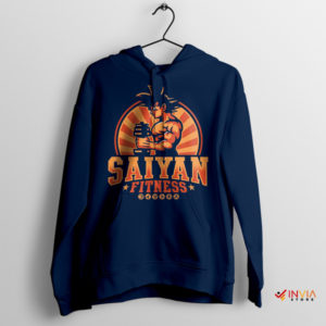 Fit Super Saiyan Vegito Gym Navy Hoodie Dragon Ball Z