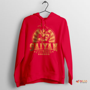 Fit Super Saiyan Vegito Gym Red Hoodie Dragon Ball Z