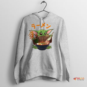 Cute Baby Yoda Star Wars Ramen Hoodie Grugu