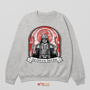 Dark Side Star Wars Meme Jesus SPort Grey Sweatshirt