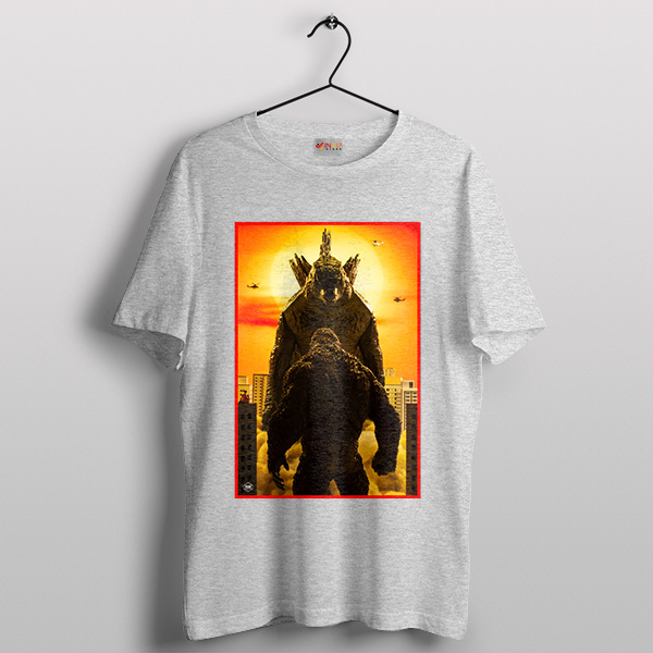 Godzilla vs Kong Monsters Sequel Sport Grey T-Shirt Movie