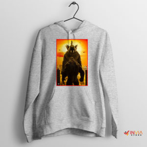 Godzilla vs Kong Monsters Universe SPort Grey Hoodie Movie