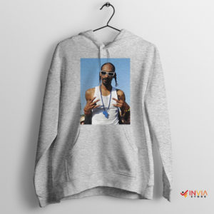 Graphic USA Snoop Dogg Merch Sport Grey Hoodie Tour