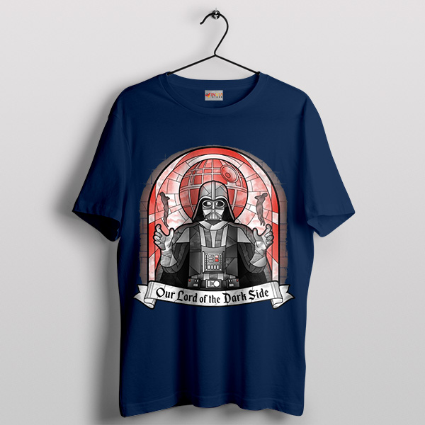 Jesus Anakin Skywalker Dark Side Navy T-Shirt Star Wars