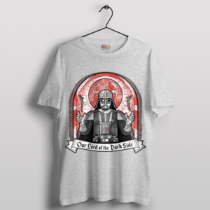 Jesus Anakin Skywalker Dark Side Sport Grey T-Shirt Star Wars