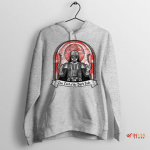 Jesus Dark Side of The Force Sport Grey Hoodie