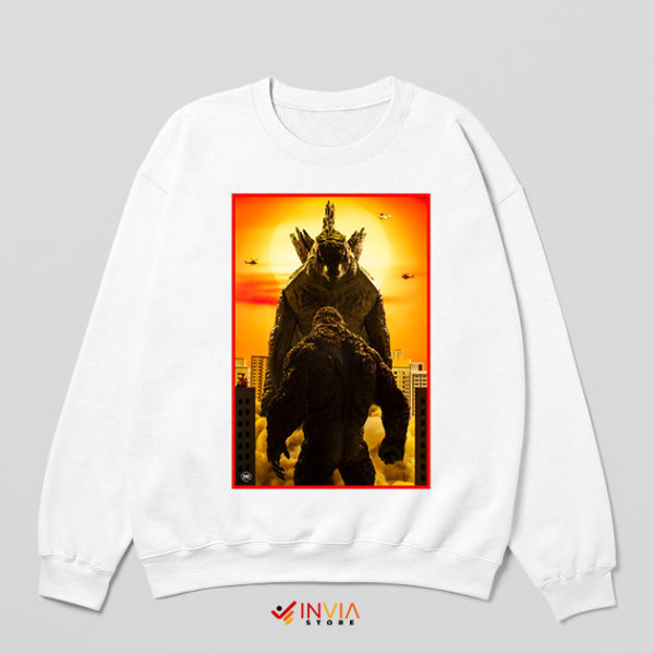 Kong and Godzilla Team Up Sweatshirt Movie