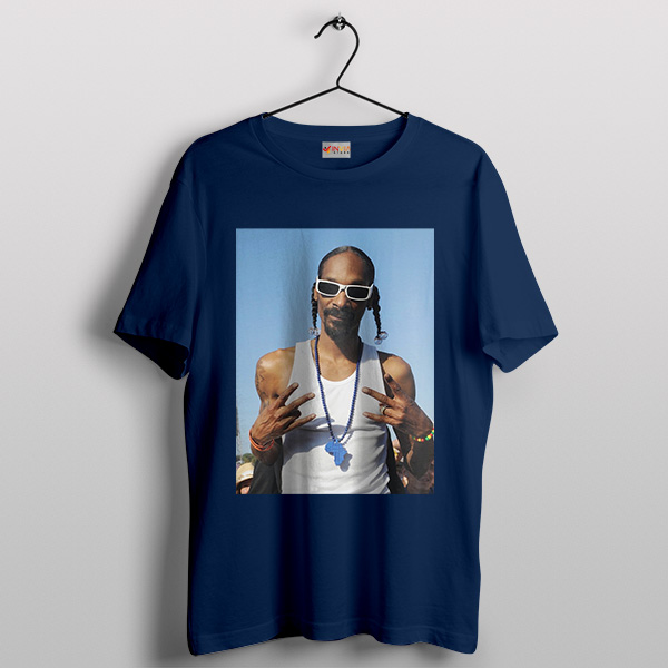 Snoop Dogg Famous Song Navy T-Shirt Bad Decisions