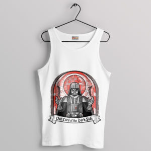 Star Wars Dark Side Jesus Meme White Tank Top