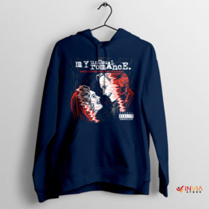 Wandavision Merch Romance Navy Hoodie My Chemical Romance