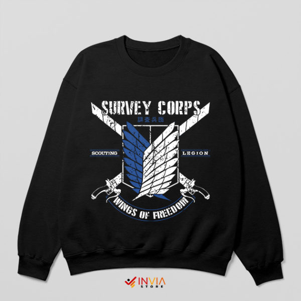 Survey Corps Outfit Symbol Sweatshirt Anime Attack on Titan