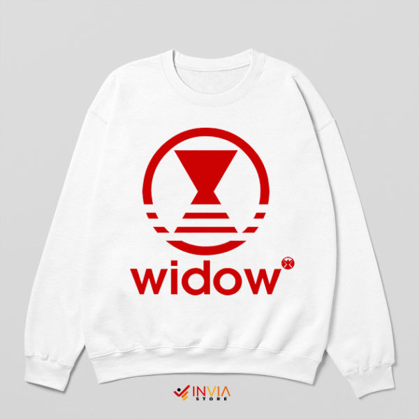 Black Widow Natasha Romanoff Adidas Sweatshirt Symbol