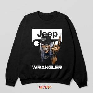 Jeep Maiden Iron Senjutsu Sweatshirt Wrangler Metal