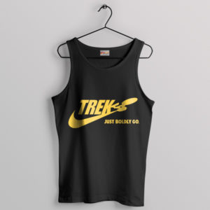 Star Trek Nike To Boldly Go Black Tank Top Movie Quotes