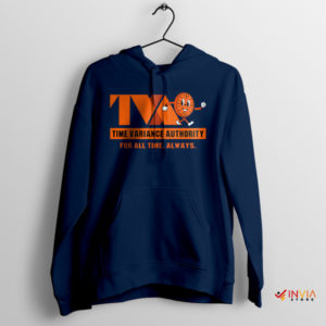 Miss Minutes TVA Purpose Loki Navy Hoodie TV Series