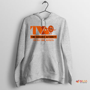 Miss Minutes TVA Purpose Loki Sport Grey Hoodie TV Series