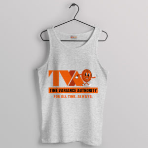 TVA Logo Retro Loki 2 SPort Grey Tank Top Miss Minutes Marvel