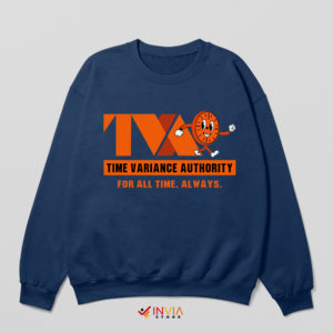 Time Variance Authority Loki Navy Sweatshirt Disney+
