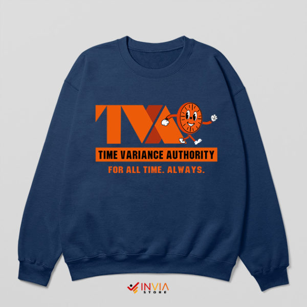 Time Variance Authority Loki Navy Sweatshirt Disney+