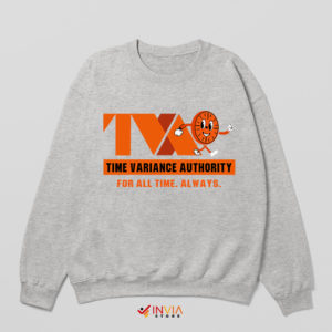 Time Variance Authority Loki Sport Grey Sweatshirt Disney+