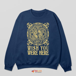 Floyd Wish You Were Here Navy Sweatshirt Pink Floyd Songs