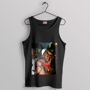 Cry Michael Jordan Championships 1991 Black Tank Top Chicago Bulls