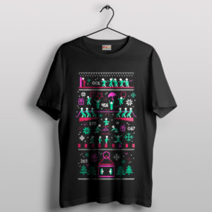Netflix Squid Game Episodes Christmas T-Shirt Graphic Series