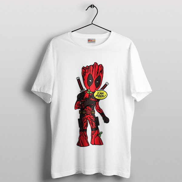 Baby Groot Deadpool Marvel T-Shirt I Am Groot