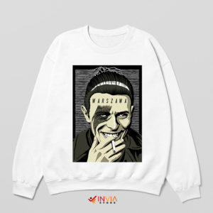David Bowie Warszawa Genius White Sweatshirt Graphic