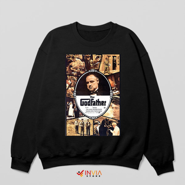 Quotes The Godfather Watch Black Sweatshirt Movie Retro