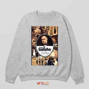 Quotes The Godfather Watch Sport Grey Sweatshirt Movie Retro