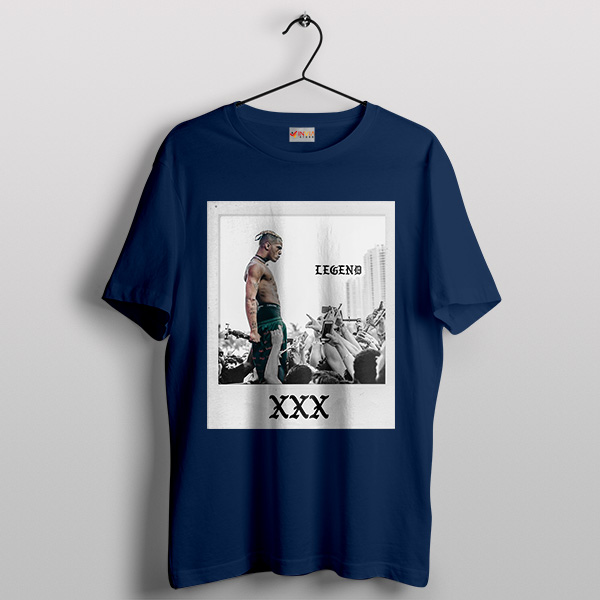 Legend Xxxtentacion Baby New Song Navy T-Shirt Aiden Onfroy