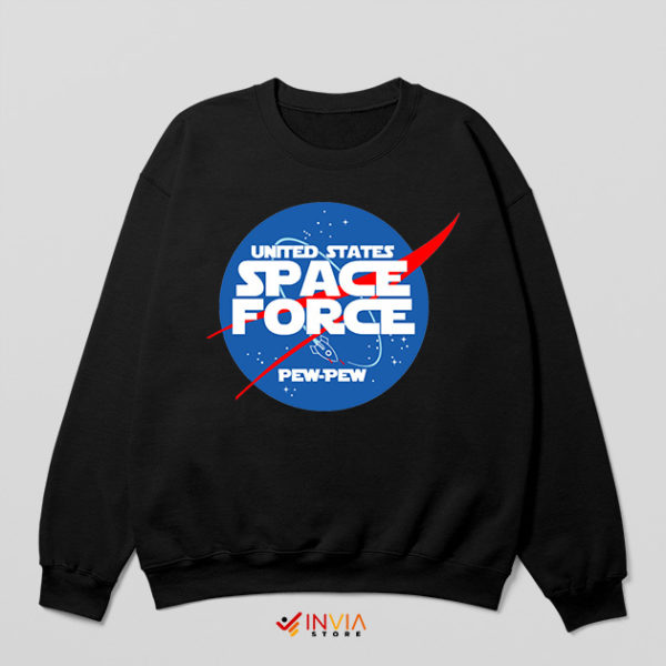 NASA Star Wars The Last Jedi Black Sweatshirt United States Space