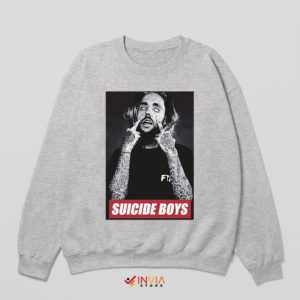 Suicideboys Cover Art Albums Merch SPort Grey Sweatshirt $uicideboy$