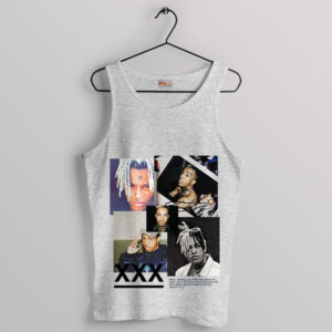 Xxxtentacion Memorial Art Best Songs SPort Grey Tank Top