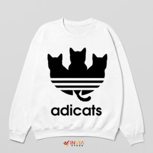 Adicats Elegance Cat-Inspired Adidas Sweatshirt