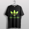 Avocado Theory Adidas Logo T-Shirt Costume Funny