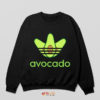 Avocado is Bad Adidas Sweatshirt Originals Three Stripes