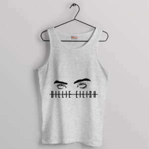 Ocean Eyes Billie Eilish Lovely Live Sport Grey Tank Top Merch