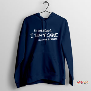 Ed Sheeran I Don't Care Navy Hoodie